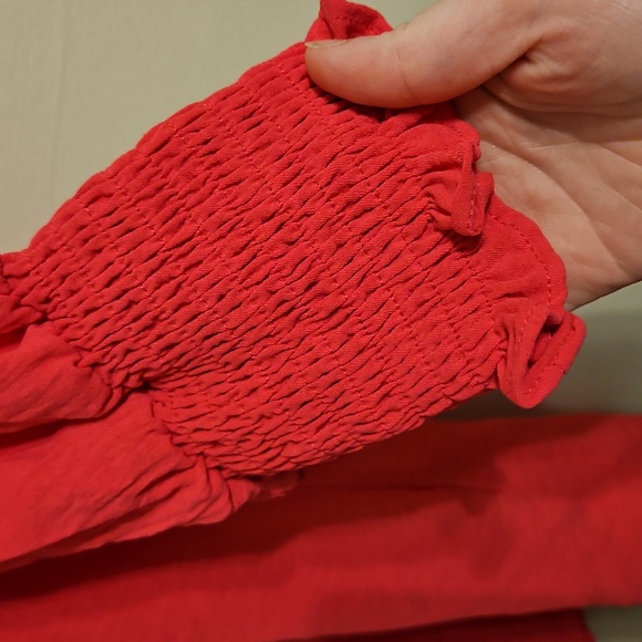 Agnes Orinda Hot Pink Oversized Tunic Blouse. NWT - Picture 5 of 6